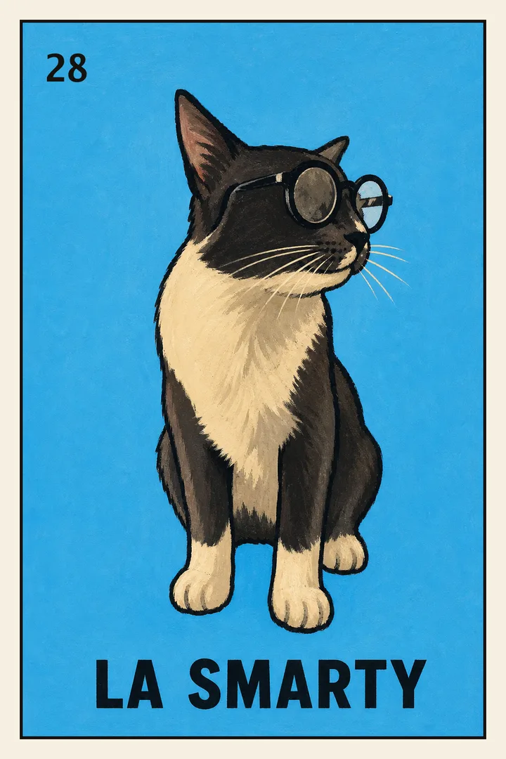 La Smarty - Custom Lotería card